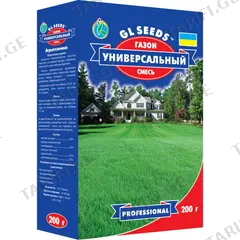 გაზონის ბალახის თესლი GL Seeds უნივერსალური გაზონი 0.2 კგ