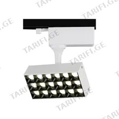 რელსის სანათი BRILLOP LED 12W 3000K GL-10-WH თეთრი