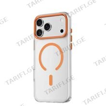 GNMTMG17PMOG} Green Lion Matte Magsafe For iP 17 Pro Max - Orange Titanium მობილური ტელეფონის ქეისი