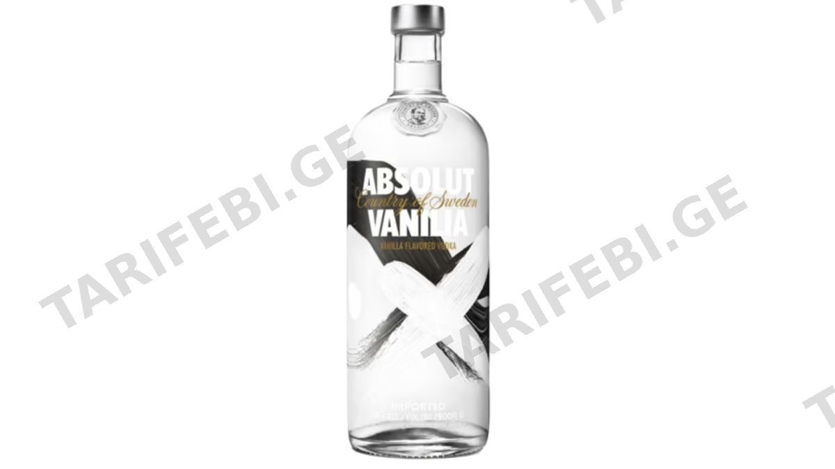 Absolut, ვანილის არაყი - 1L