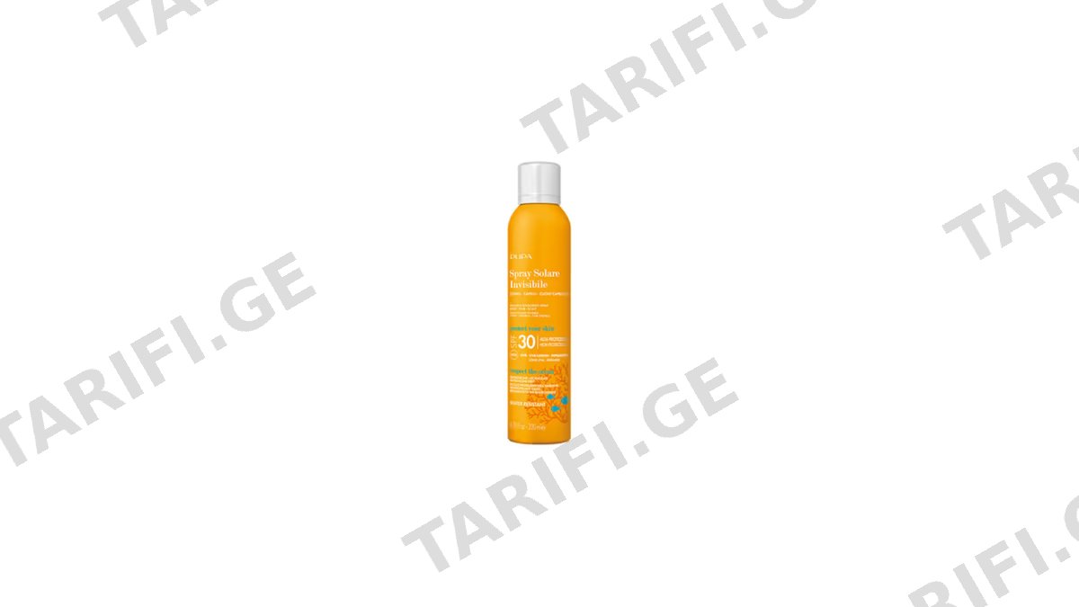მზისგან დამცავი სპრეი 30SPF 200მლ