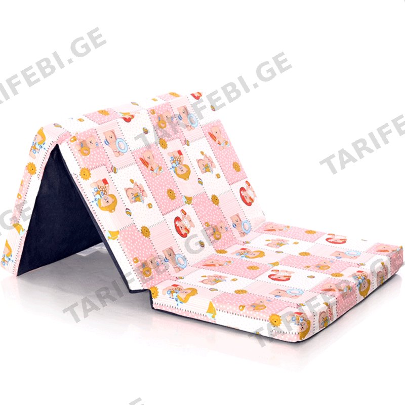 საბავშვო დასაკეცი მატრასი LORELLI PINK 10160275101
