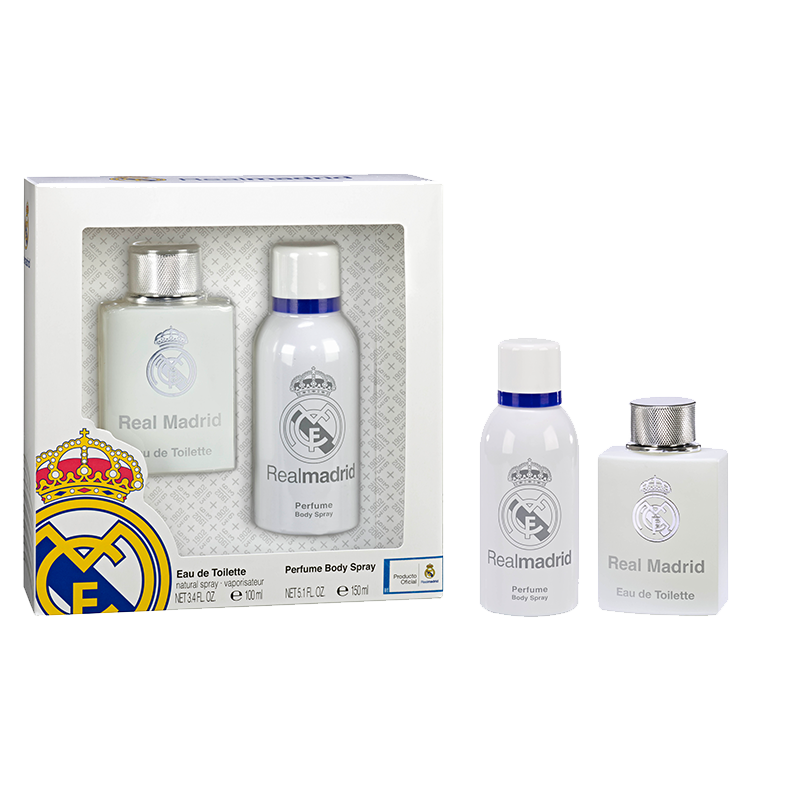 ეარ-ვალ სურნელოვანი წყალი Real Madrid+ტანის სპრეი