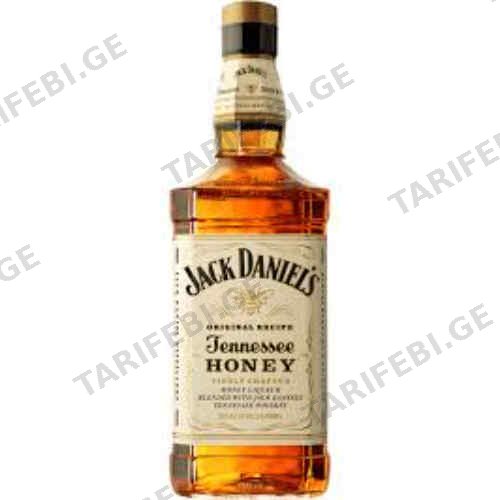ლიქიორი ჯეკ დენიელსი ჰანი 35% / Jack Daniels Honey/ 0,7ლ