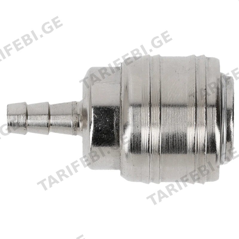 პნევმატური შტუცერი მუფტით HOGERT HT4R803 6.3 მმ (1/4")