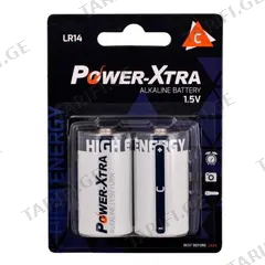 ელემენტი Poewr-Xtra C 2ც Alkaline