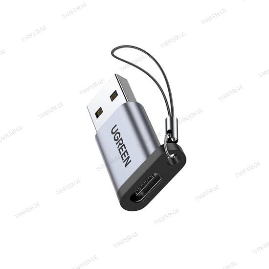 Ugreen USB-A 3.0 to USB-C Adapter 50533 Grey