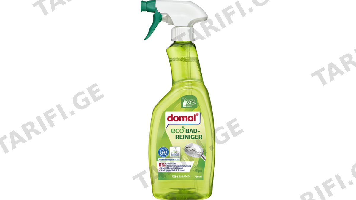 DOMOL ეკო აბაზანის საწმენდი საშუალება 750 ML