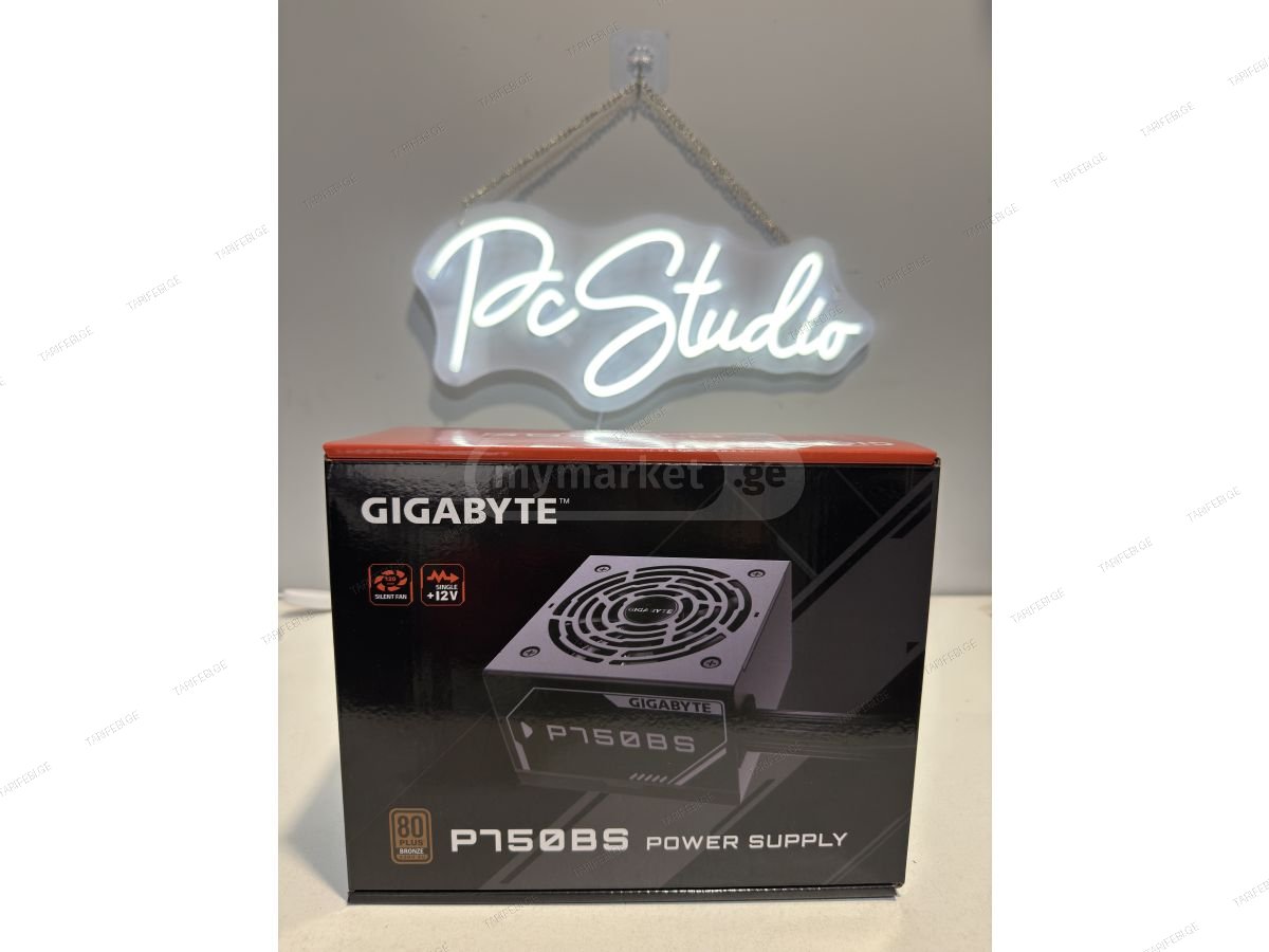 კვების ბლოკი GIGABYTE P750BS 750 Watt 80 plus Bronze