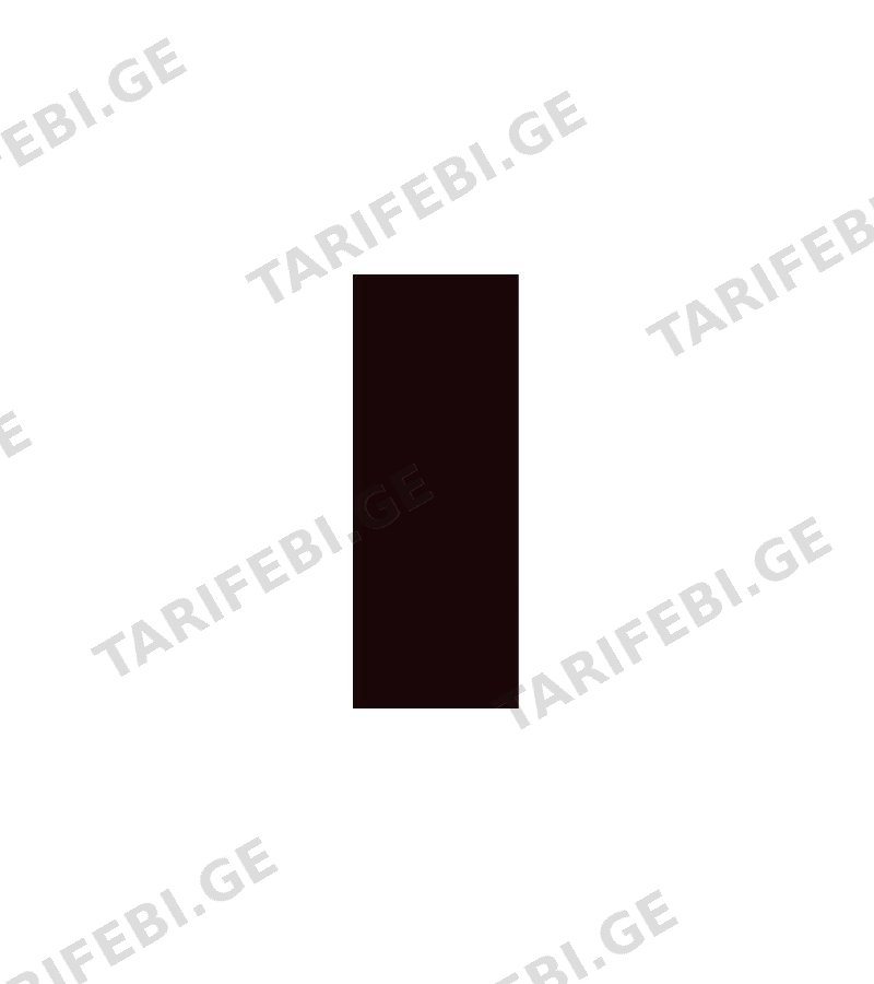 კერამიკ. ფილა Anzer Flat Nero 25*65