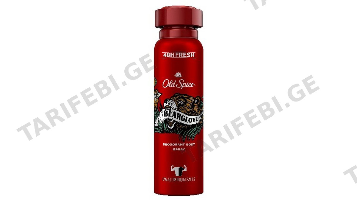 OS დეო სპრეი Bearglove 150მლ