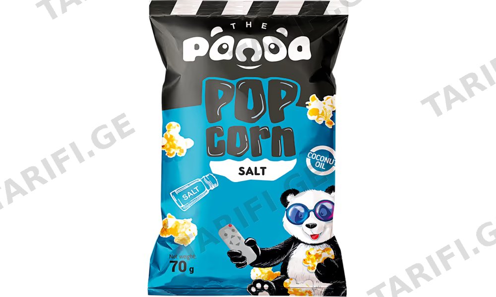 პოპკორნი / PANDA / მარილიანი / 70 გრ