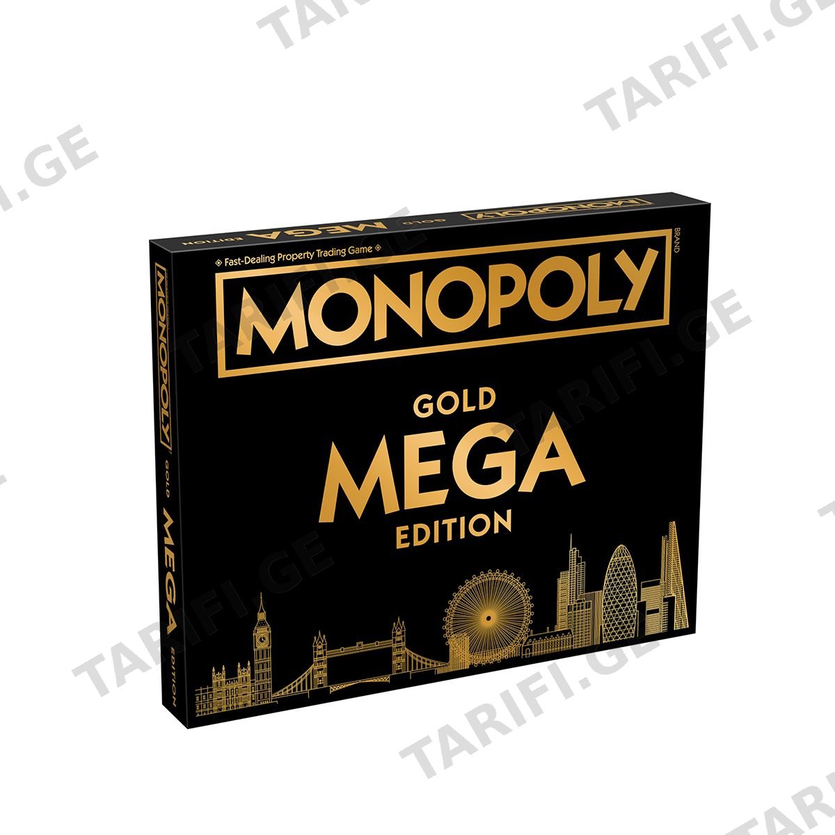 სამაგიდო თამაში Mega GOLD Monopoly Winning Moves-405116
