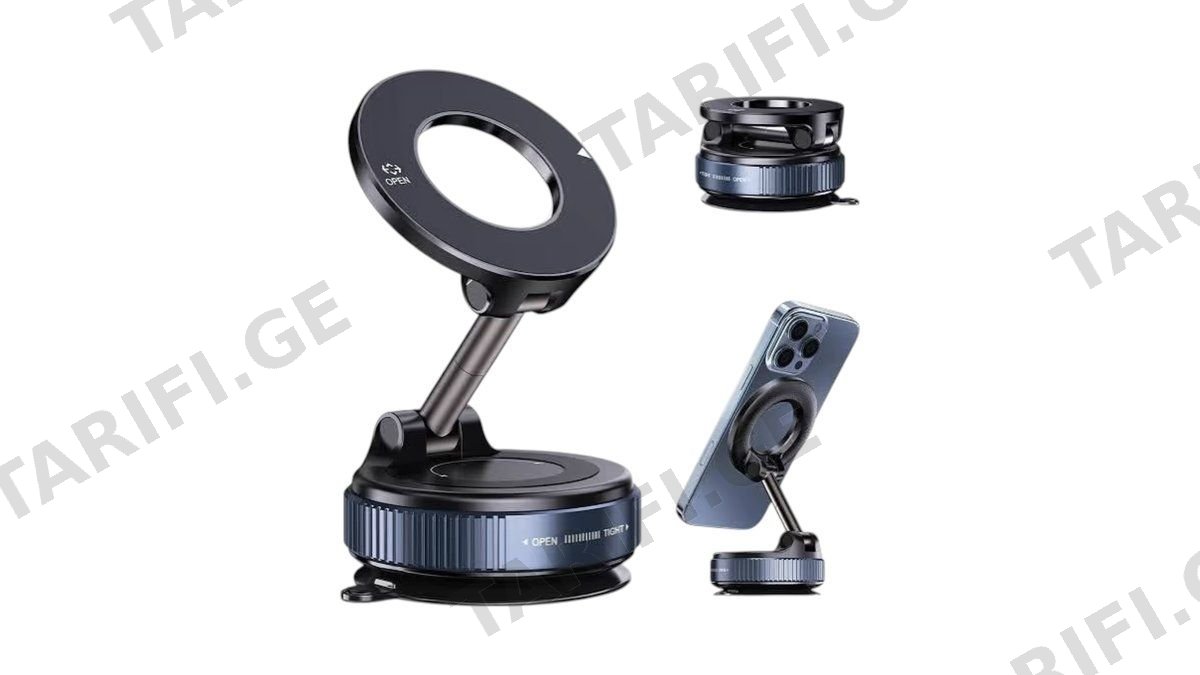 Vacuum suction magnetic bracket K007