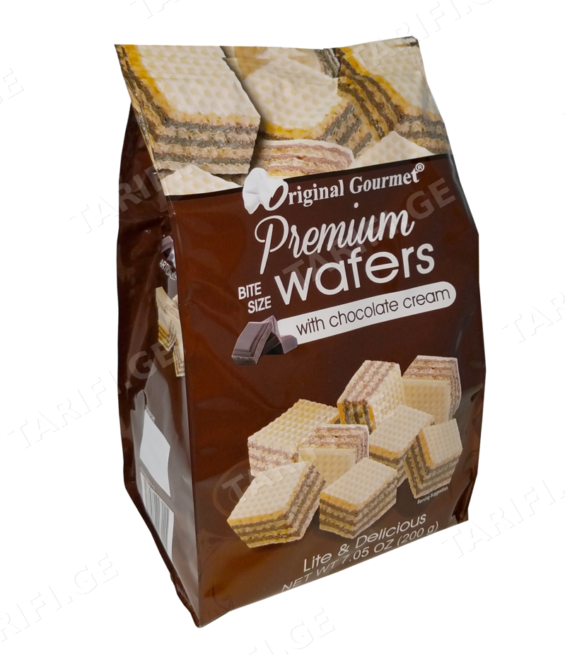Ვაფლი/original Gourmet Შოკოლადით/200 Გრ.