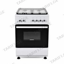 ZELLMER FF6405GBZW (White) გაზქურა