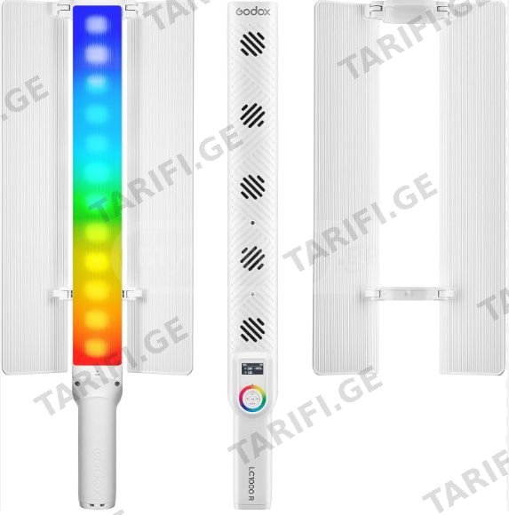 RGB and bi color stick light / სტუდიის განათება