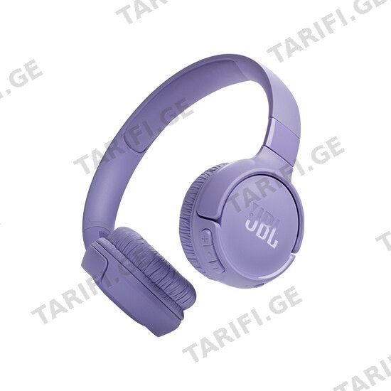 ყურსასმენი JBL TUNE 520BT PURPLE JBLT520BTPUREU
