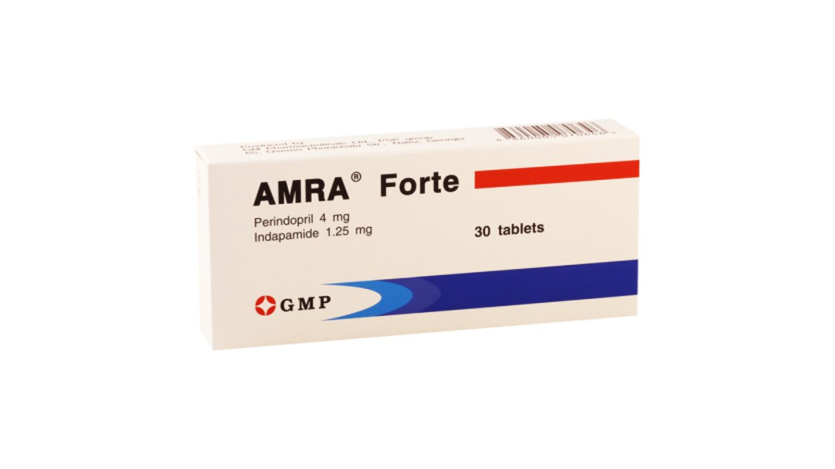 GMP ამრა ფორტე ტაბ.4მგ/1.25მგ.N30