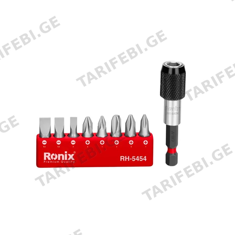 ნაკრები ბიტების დამჭერით Ronix RH-5454