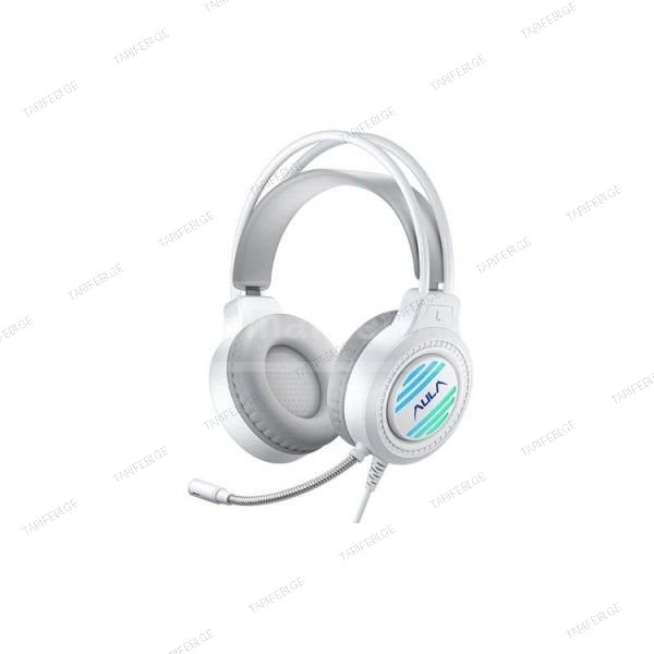 AULA S606 RGB Wired Gaming Headset White