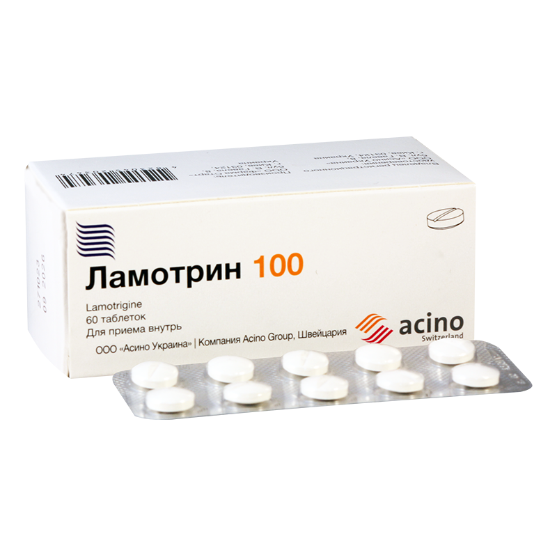 ლამოტრინი 100მგ #60ტ