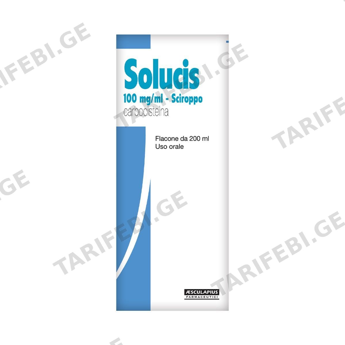 სოლუცისი - Solucis 100მგ/მლ სიროფი 200მლ