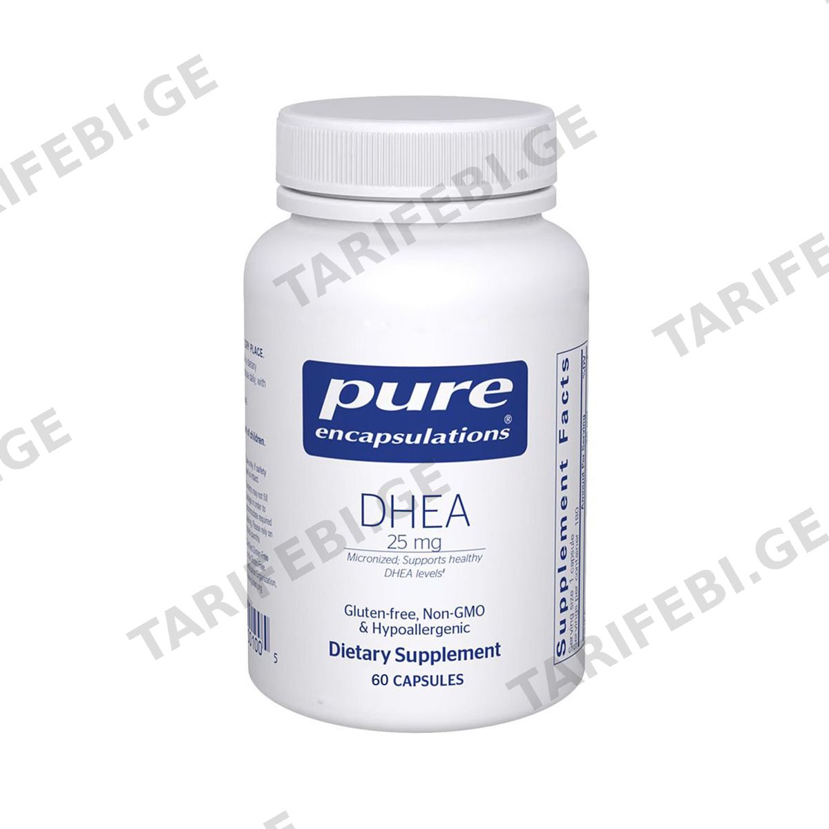 DHEA 25მგ 60 კაფსულა ფიური - Pure