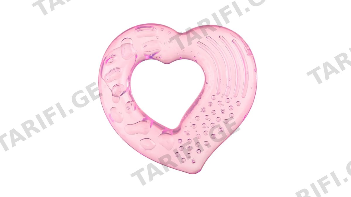 აკუკუ ღრძილ.გამაგრილ. 3556 თხევადი "PINK HEART" 0+