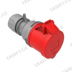 დამაგრძელებლის როზეტი ხუფით Bemis Elektrik 5 32A 3P+E+N 380V 50/60 Hz