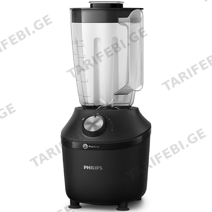 2 სიჩქარიანი ბლენდერი PHILIPS HR2191/01 (600 W, 2000 ML)