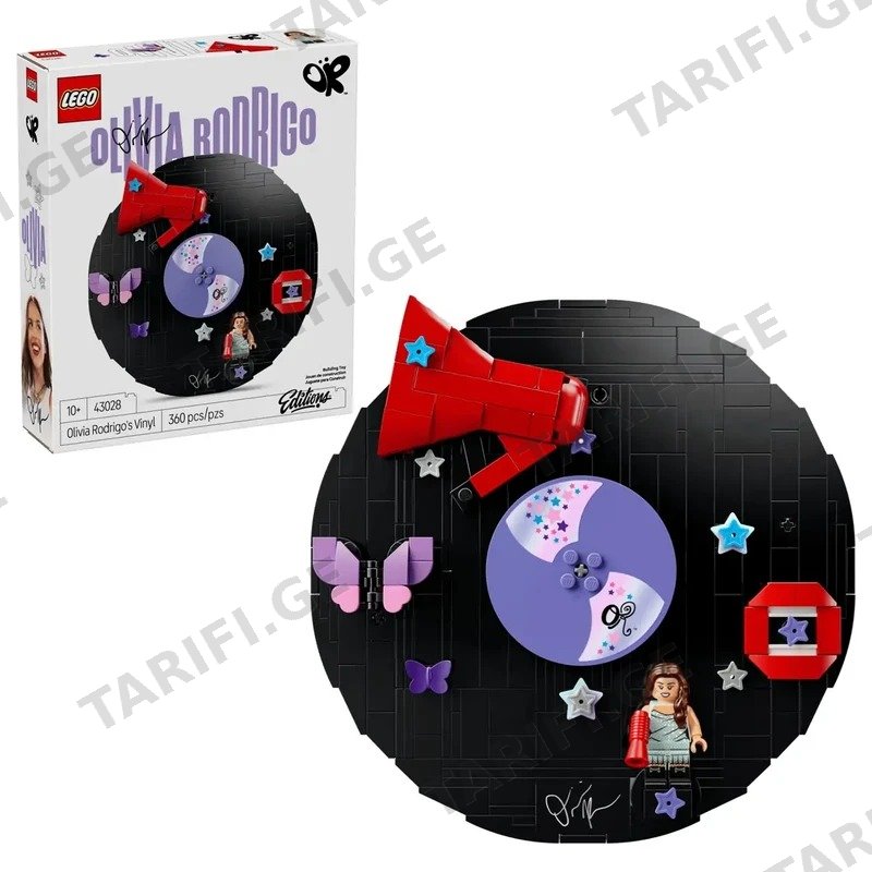 კონსტრუქტორი LEGO EDITIONS 43028 OLIVIA RODRIGO'S VINYL
