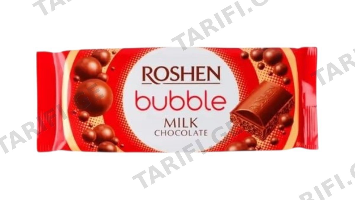 Roshen- რძიანი შოკ. ფილა ჰაეროვანი 80გრ