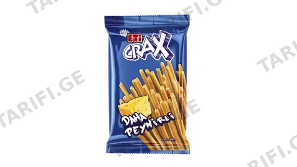 CRAX Gong ჩხირები ყველით 123გრ
