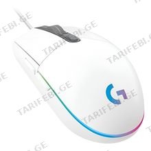 LOGITECH G102 LIGHTSYNC White სადენიანი მაუსი