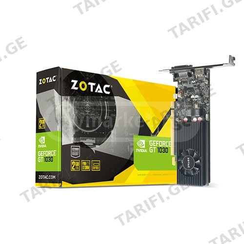 ვიდეობარათი - Zotac GT 1030 2 GB Low Profile
