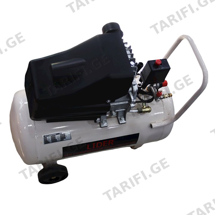 კომპრესორი ზეთიანი LIDER 50L/2850RPM1.8KWT
