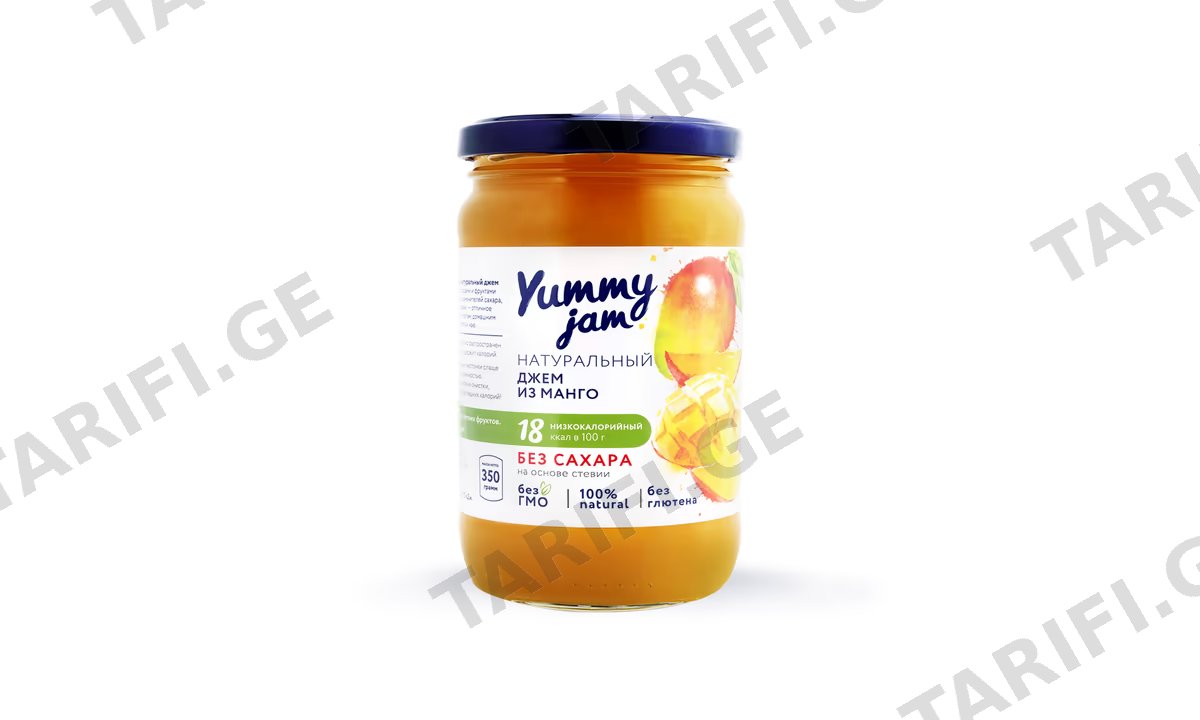 ჯემი "Yummy Jam" მანგოს 350გ
