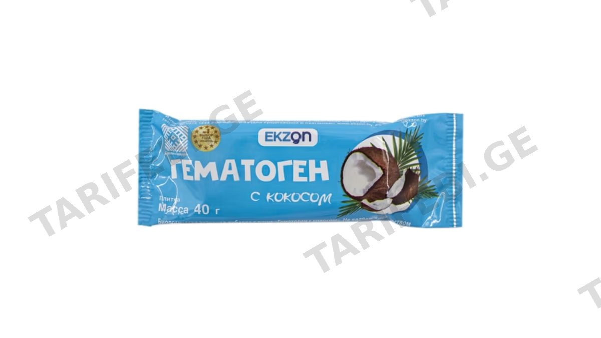 ჰემატოგენი ქოქოსით 40გრ *