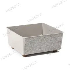 ქოთანი ყვავილის Lamela SAGA textil box 28.5x28.5 სმ