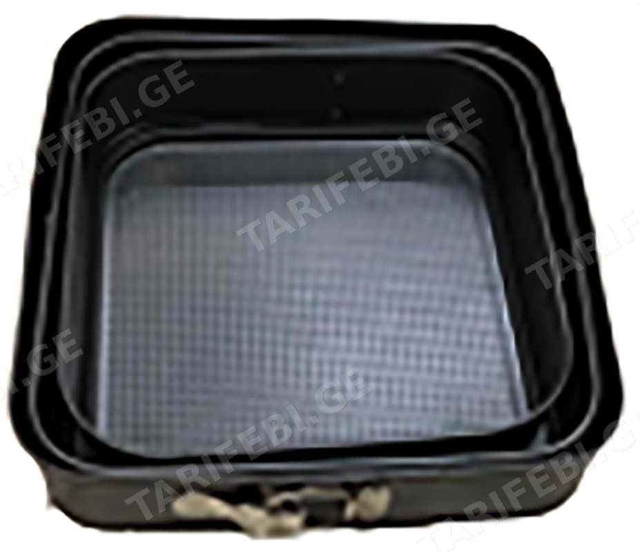საცხობი ფორმა მეტალის 24x26x28სმ 3ც 413-22 21601 DONGFANG