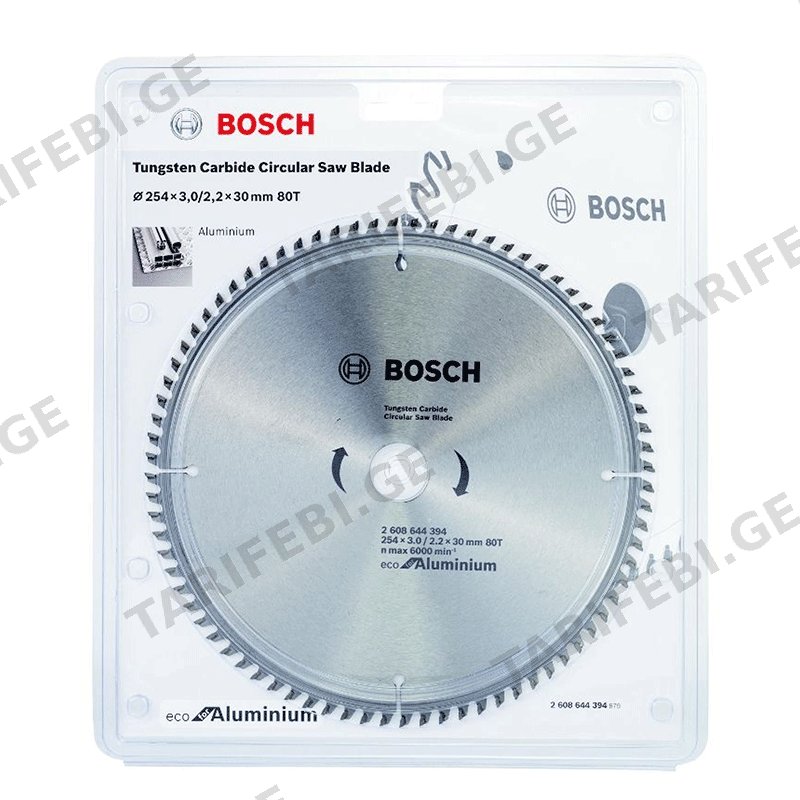 ხერხის პირი BOSCH CIRCULAR SAW BLADE ECO 2608644394