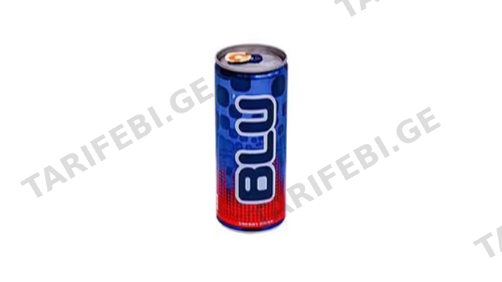 "BLU"- ენერგეტიკული სასმელი, რეგულარი 0.25ლ