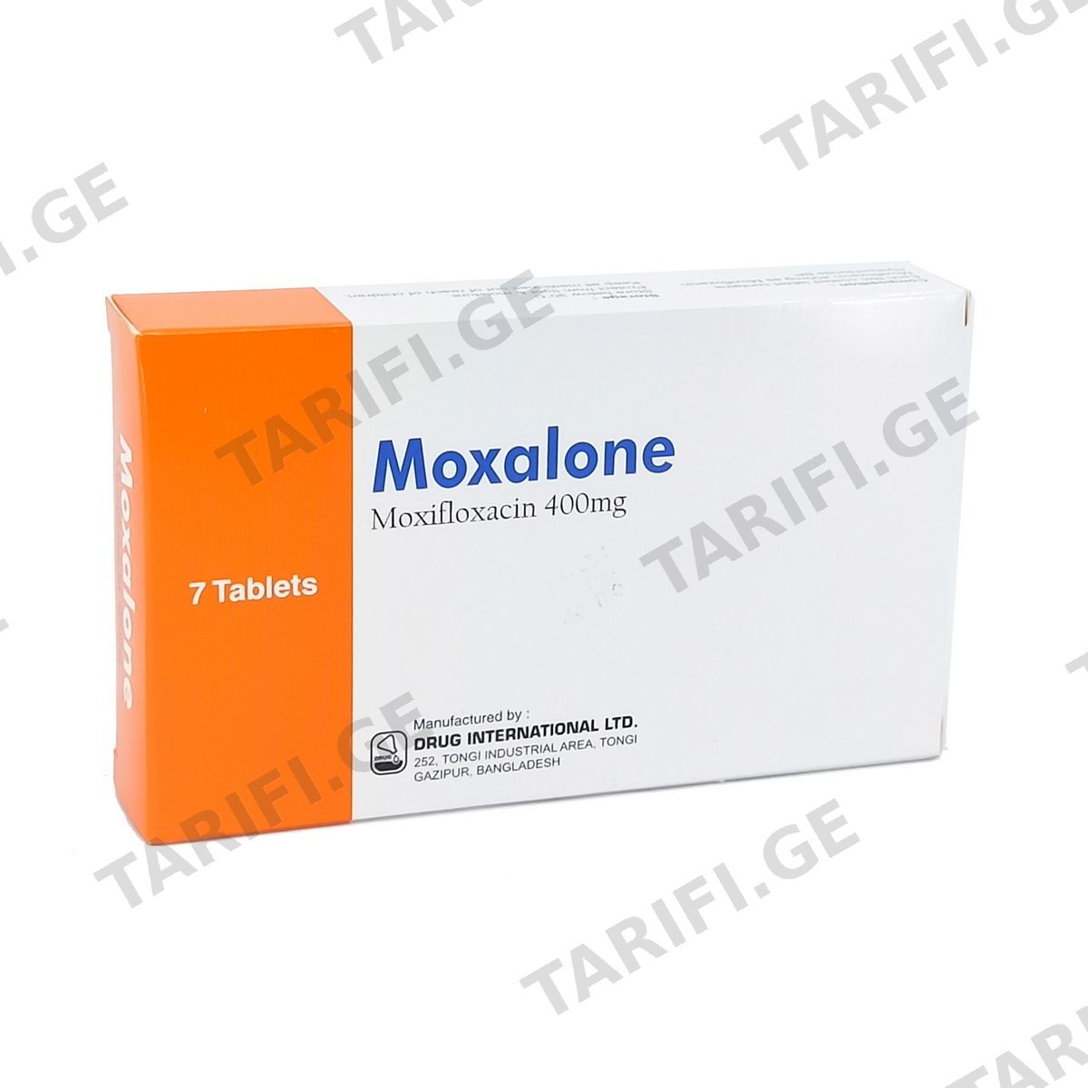 მოქსალონი - Moxalone 400მგ 7 ტაბლეტი