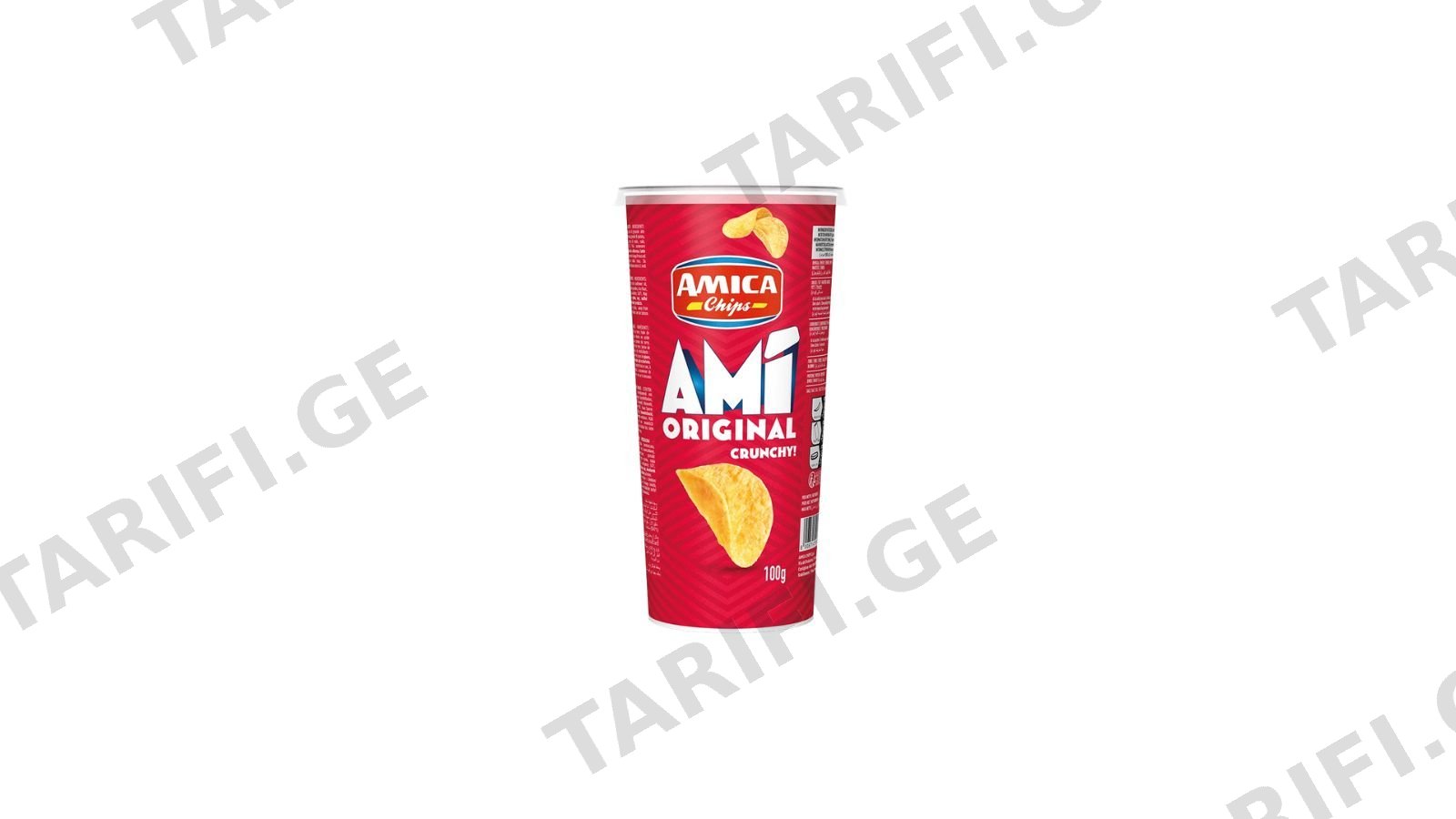ჩიფსი "Amica" ორიგინალი 100გრ.