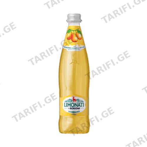ლიმონათი ციტრუსი შუშა/ბორჯომი/500მლ