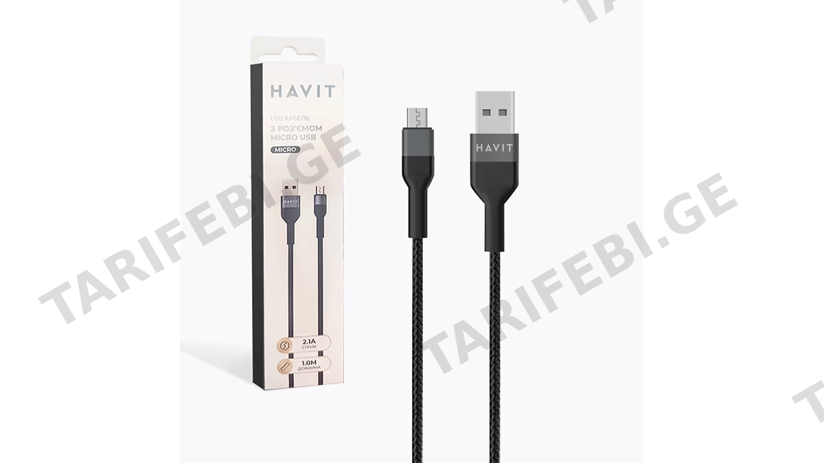 HAVIT CB621C USB to micro (android) კაბელი (5268)