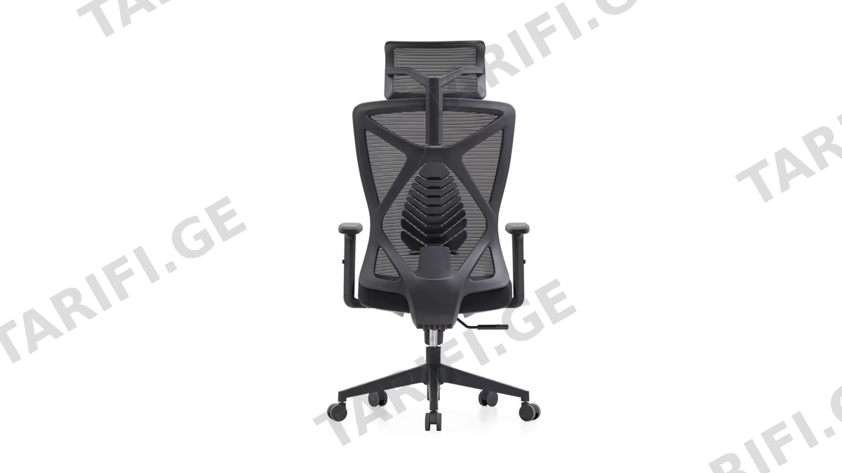 საოფისე სავარძელი ALLX MS-1225, Office Chair, Black