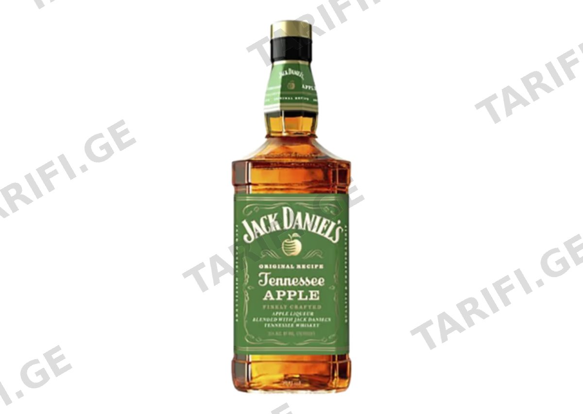 ვისკის ლიქიორი Jack Daniel's, ვაშლის - 0.7L