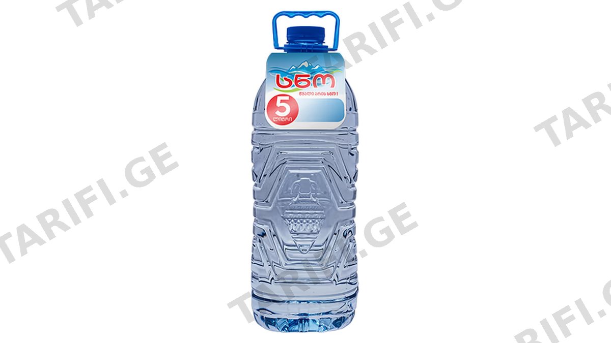 წყალი / სნო / 5 ლ